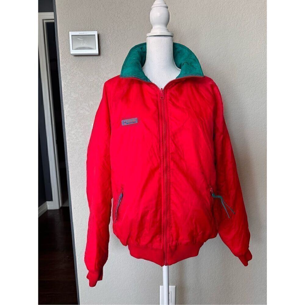 Columbia Vintage 80’s 90’s Neon Men’s Ski Coat